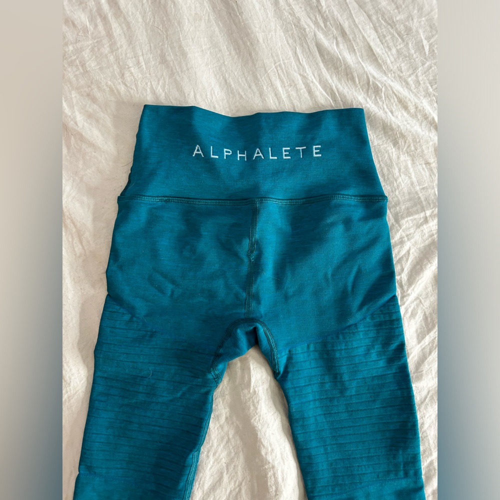 Blue Alphalete leggings